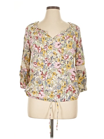 I.N. Studio 3/4 Sleeve Blouse (view 1)