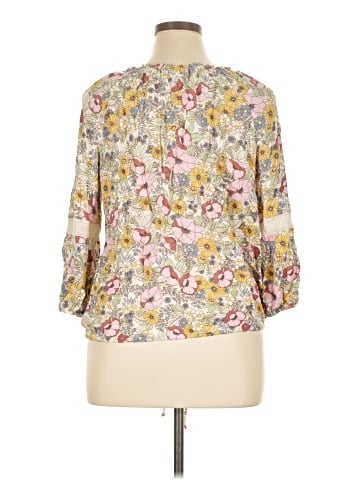 I.N. Studio 3/4 Sleeve Blouse (view 2)