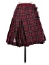 The Kooples Plaid Red Wool Skirt Size Sm (1) - photo 1