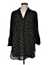 Pleione 100% Polyester Black 3/4 Sleeve Blouse Size M - photo 1