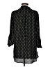 Pleione 100% Polyester Black 3/4 Sleeve Blouse Size M - photo 2