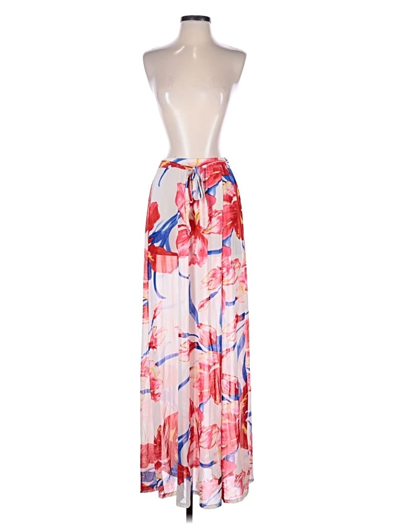 Pre-owned Assorted Brands Swimsuit Cover Up In Ivory
