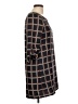 Kanvas 100% Polyester Plaid Black Casual Dress Size L - photo 4