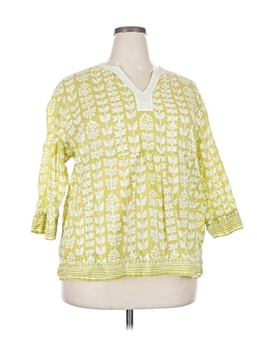 Cj Banks 3/4 Sleeve Blouse (view 1)
