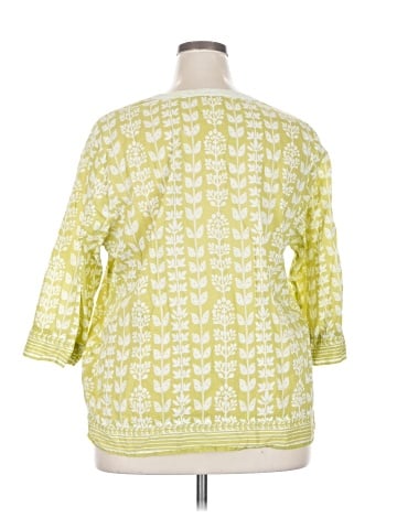 Cj Banks 3/4 Sleeve Blouse (view 2)