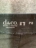 D&Co. Solid Black Casual Pants Size 20 - photo 4