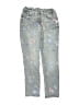 Gymboree Floral Blue Green Jeans Size 8 - photo 1