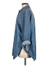 Another Tomorrow 100% Cotton Blue Long Sleeve Button-Down Shirt Size M - photo 5