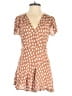 Cotton Candy LA 100% Rayon Polka Dots Brown Romper Size S - photo 1