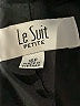 Le Suit 100% Polyester Black Blazer Size 16 (petite) - photo 6