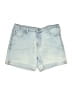 Kensie Blue Denim Shorts Size 8 - photo 1