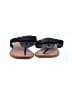 Ugg 100% Leather Black Flip Flops Size 9 - photo 2