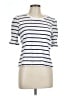 Design History 100% Cotton White Short Sleeve Top Size L - photo 1
