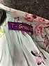 Unbranded Floral White Blue Casual Dress Size XS - photo 7
