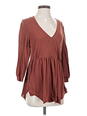 Sunday in Brooklyn 3/4 Sleeve Blouse (view 1)