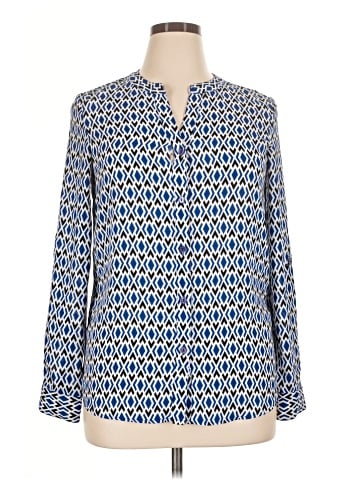 Peter Nygard Long Sleeve Blouse (view 1)