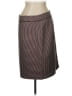 Black Label by Evan Picone 100% Polyester Houndstooth Brown Formal Skirt Size 10 - photo 1