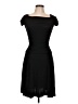 Ruby Solid Black Cocktail Dress Size L - photo 1