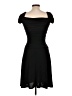 Ruby Solid Black Cocktail Dress Size L - photo 2