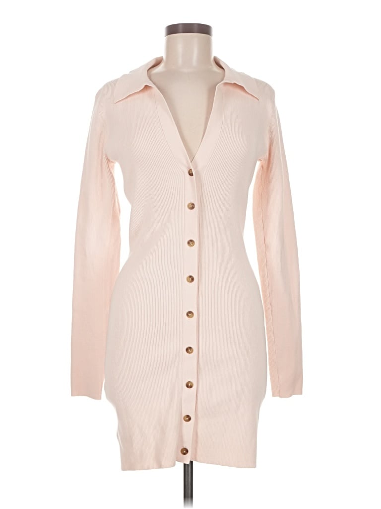 Pre-owned Intermix Casual Dress In Tan