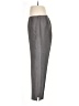 Eileen Fisher Solid Gray Dress Pants Size M - photo 5