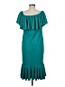 Lularoe Teal Cocktail Dress Size M - photo 2