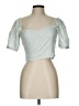 Forever 21 Green Short Sleeve Blouse Size L - photo 1