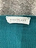 First Love Teal Long Sleeve Blouse Size M - photo 7