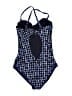 Maaji Graphic Blue One Piece Swimsuit Size M - photo 2