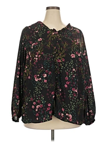 Well Worn Long Sleeve Blouse (view 1)
