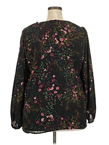 Well Worn Long Sleeve Blouse (view 2)