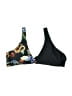 Shein Paisley Black Swimsuit Top Size M - photo 1