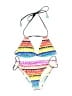 Trina Turk Print Yellow Green Swimsuit Top Size M (estimated) - photo 1