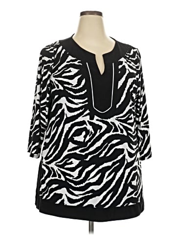 Susan Lawrence 3/4 Sleeve Blouse (view 1)