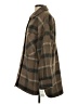 Lucky Brand 100% Polyester Plaid Brown Coat Size S - photo 5