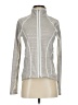 Athleta Metallic Silver Track Jacket Size XS - photo 1