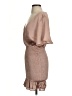 Storia 100% Polyester Tan Cocktail Dress Size S - photo 5