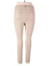 Thrill Solid Tan Casual Pants Size 3X - photo 2
