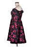 Kensie 100% Polyester Floral Black Cocktail Dress Size 6 - photo 5