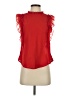 Mine 100% Polyester Red Sleeveless Blouse Size S - photo 1