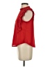Mine 100% Polyester Red Sleeveless Blouse Size S - photo 5