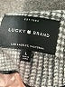 Lucky Brand Houndstooth Gray Coat Size L - photo 6