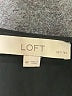 Ann Taylor LOFT Solid Black Cocktail Dress Size 4 Petite - photo 7