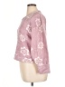 Hippie Rose 100% Polyester Floral Pink Pullover Sweater Size XL - photo 5