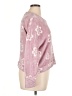 Hippie Rose 100% Polyester Floral Pink Pullover Sweater Size XL - photo 4