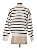 Fashion Stripes Ivory Pullover Sweater Size S - photo 2