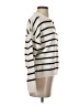 Fashion Stripes Ivory Pullover Sweater Size S - photo 4
