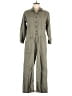 Amour Vert Solid Gray Jumpsuit Size S - photo 1