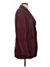 Rag & Bone Plaid Burgundy Blazer Size 10 - photo 4