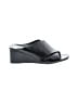 Zara Basic 100% Leather Black Wedges Size EU 37 - photo 1